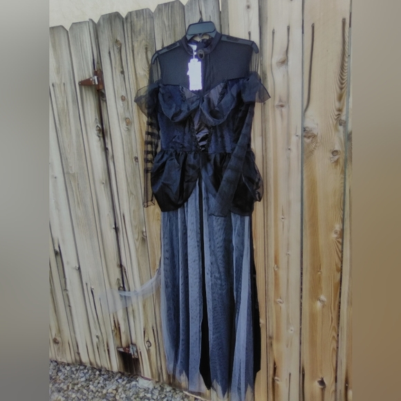 NWT Color house gothic day of the dead bride dress - Picture 2 of 14